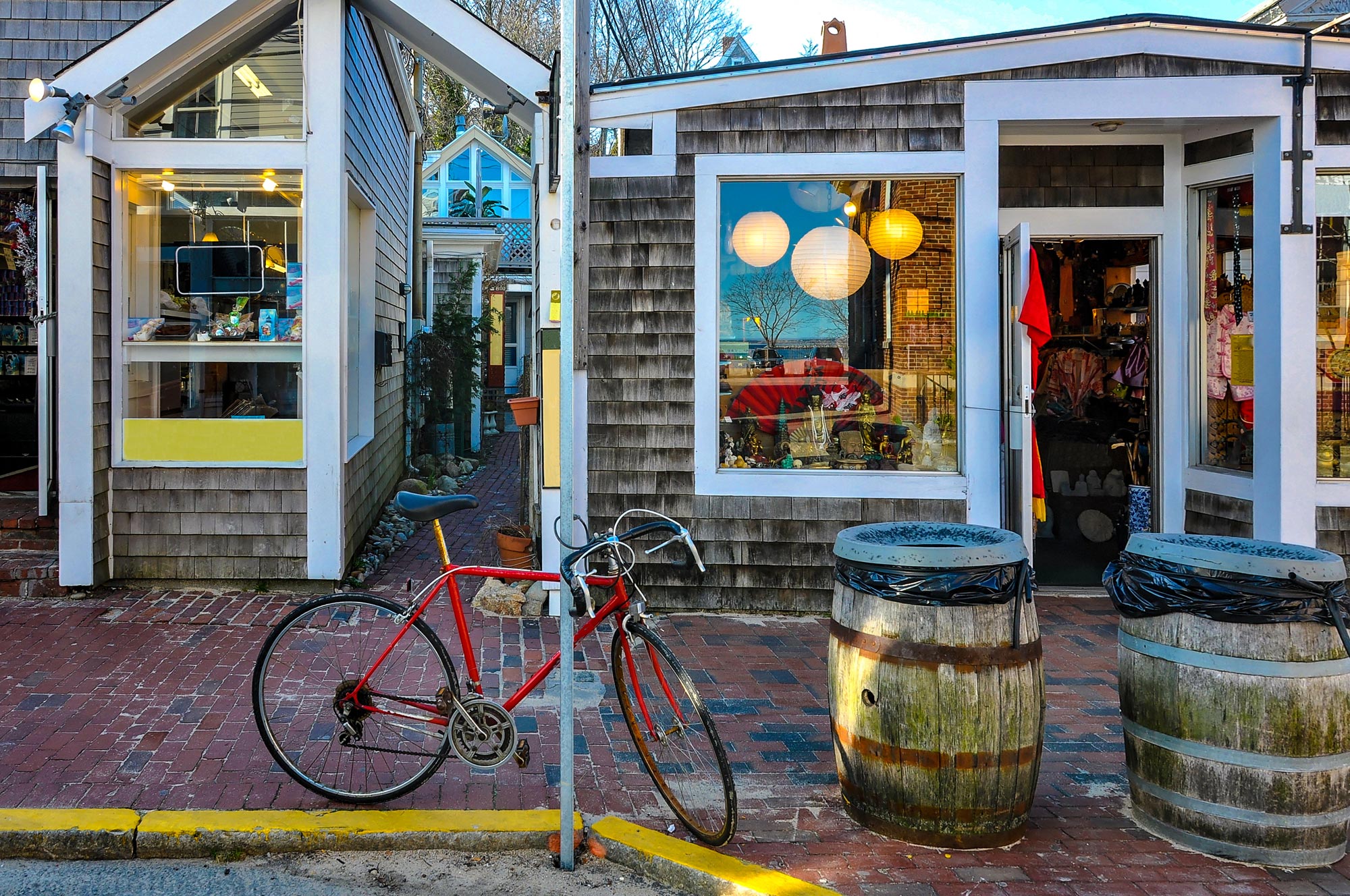 Picturesque small-town storefront